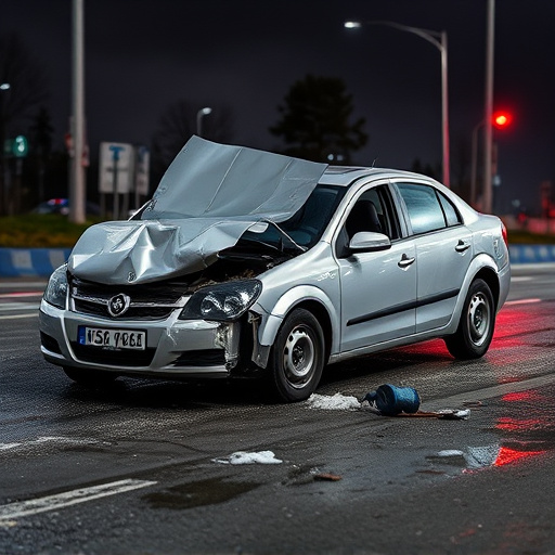 car crash damage