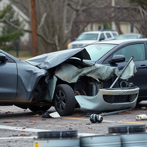 car crash damage