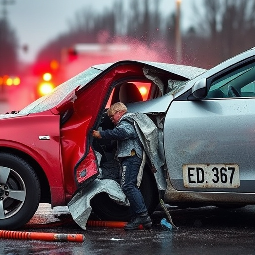 car crash damage