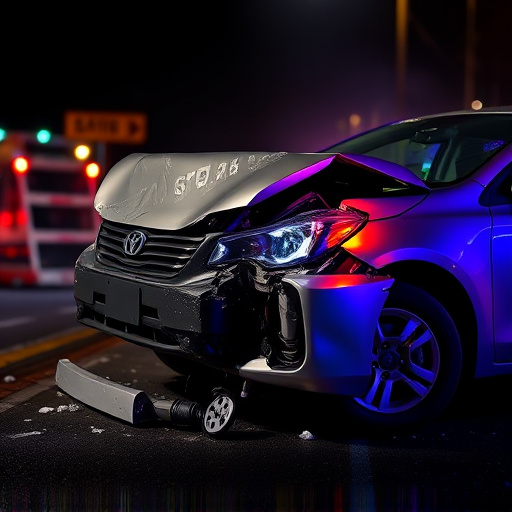 car crash damage