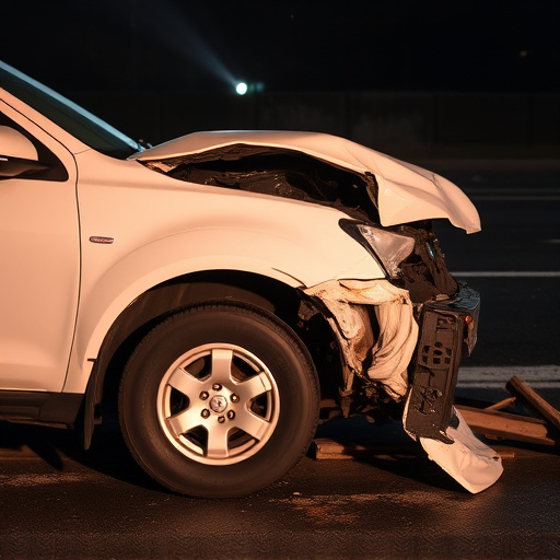 car crash damage