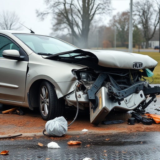 car crash damage