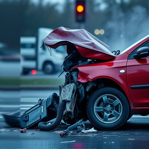 car crash damage