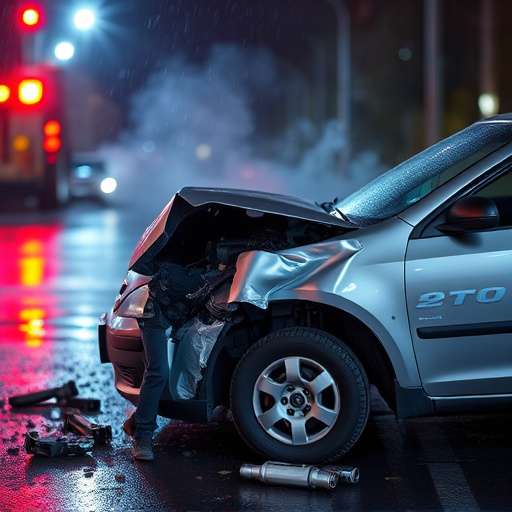 car crash damage