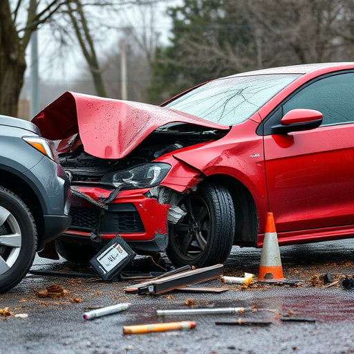 car crash damage