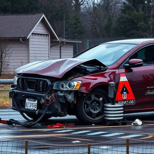 car crash damage