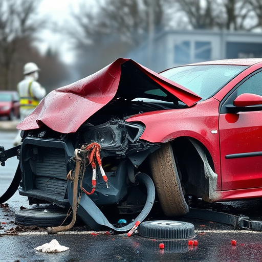 car crash damage