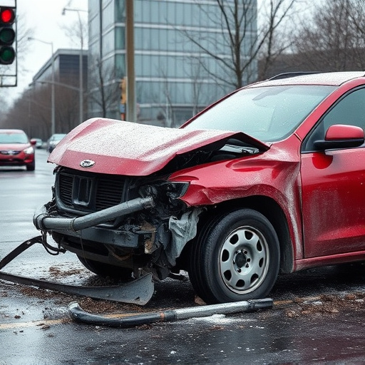 car crash damage