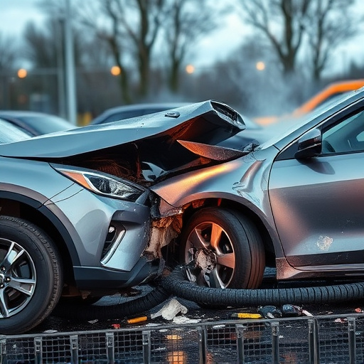 car crash damage