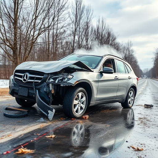 car crash damage