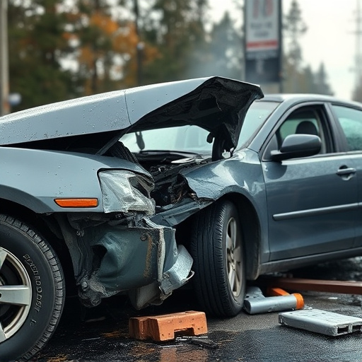 car crash damage
