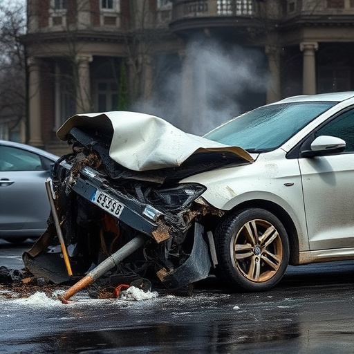 car crash damage