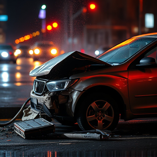 car crash damage