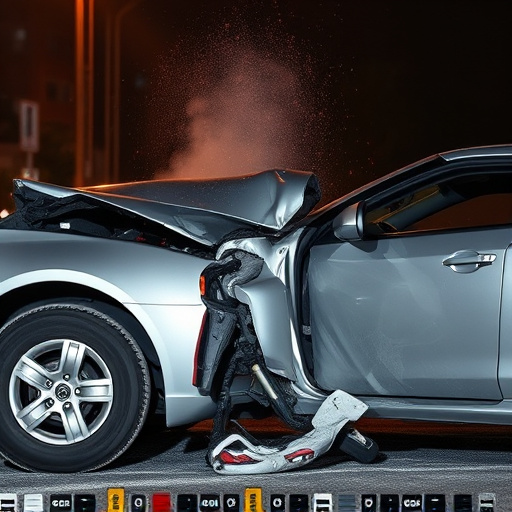 car crash damage