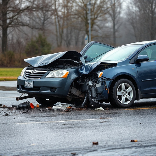 car crash damage