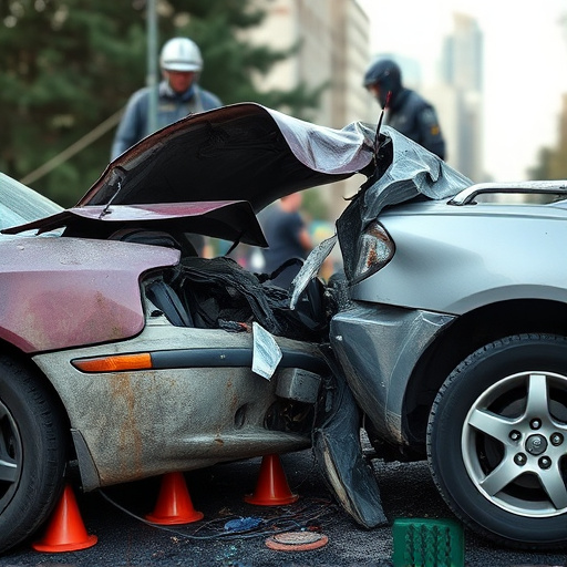 car crash damage