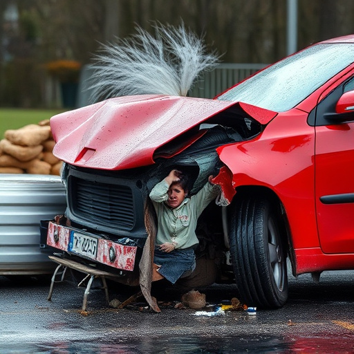 car crash damage