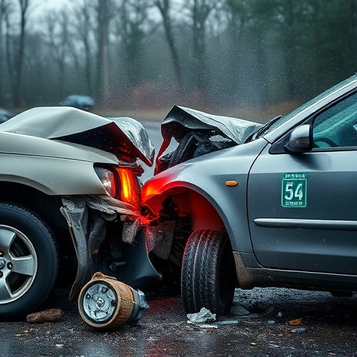 car crash damage