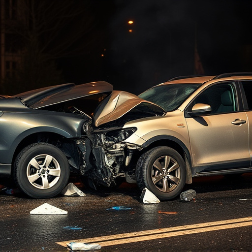 car crash damage