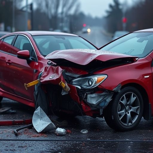 car crash damage