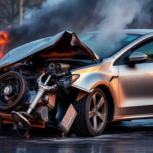 car crash damage