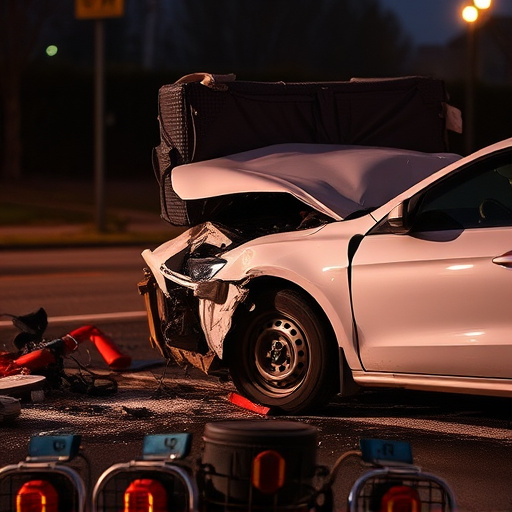 car crash damage