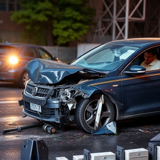 car crash damage