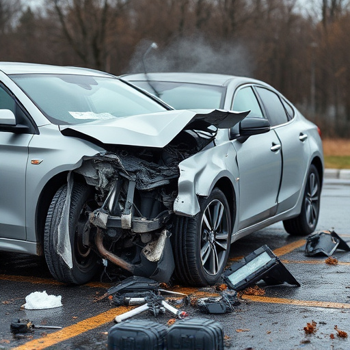 car crash damage