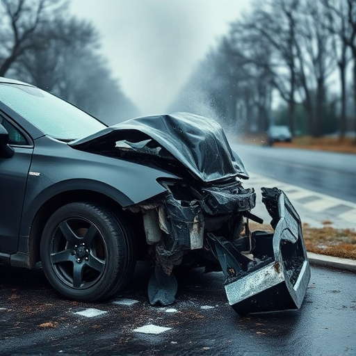 car crash damage