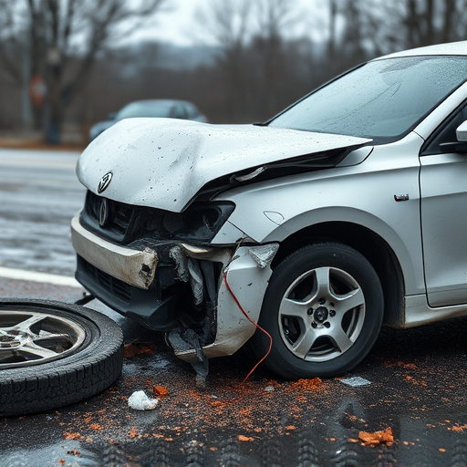 car crash damage