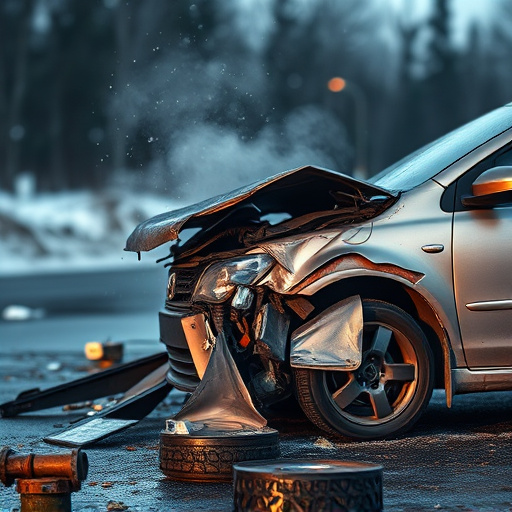 car crash damage