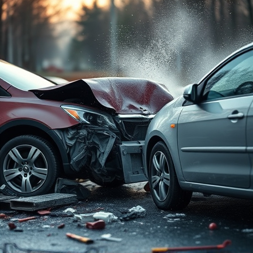 car crash damage