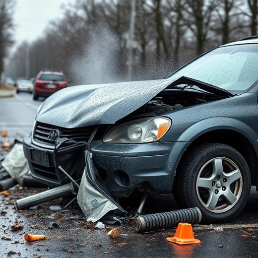 car crash damage