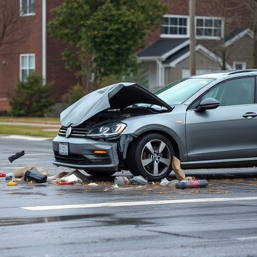 car crash damage