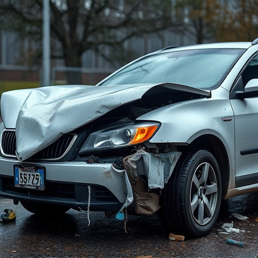 car crash damage