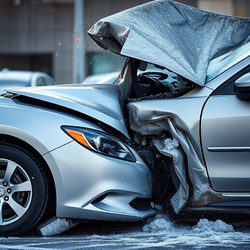car crash damage