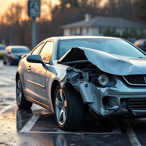 car crash damage