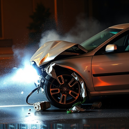 car crash damage