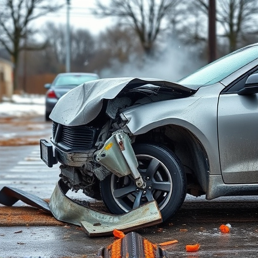 car crash damage