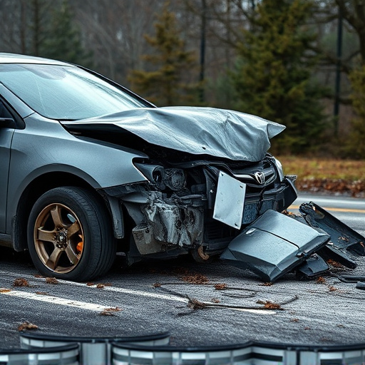 car crash damage