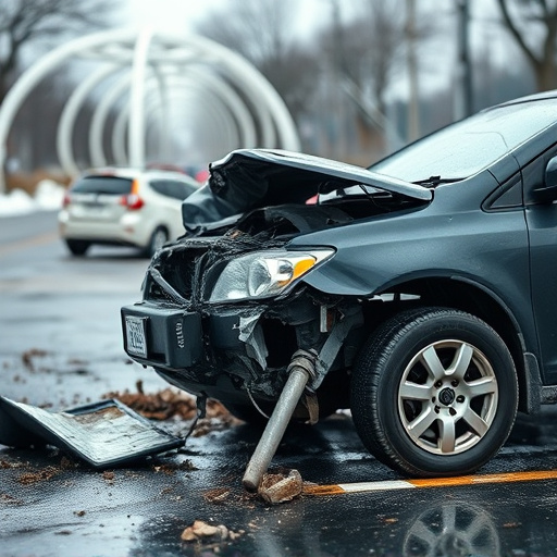 car crash damage