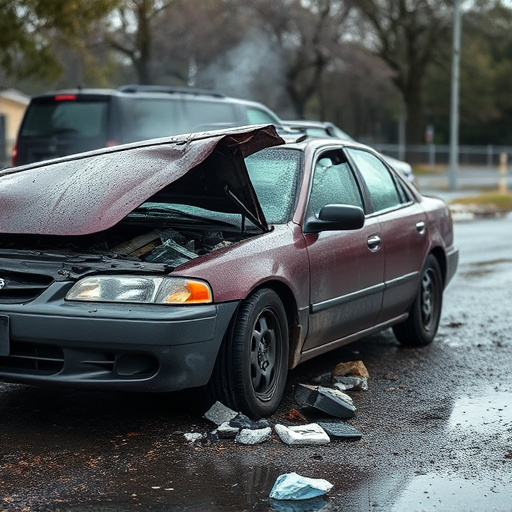car crash damage