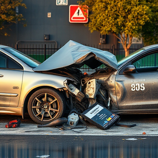 car crash damage