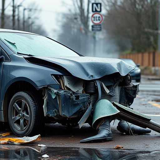 car crash damage