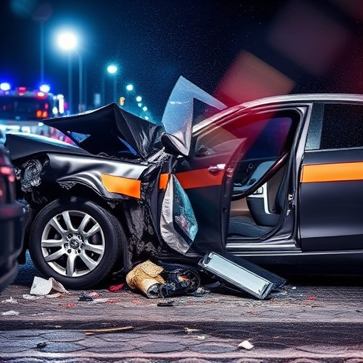 car crash damage