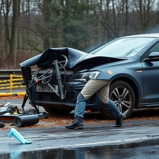 car crash damage