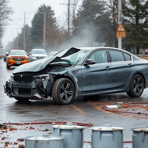 car crash damage
