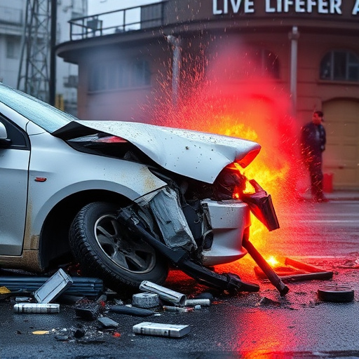 car crash damage