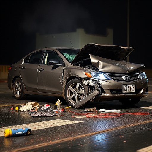 car crash damage