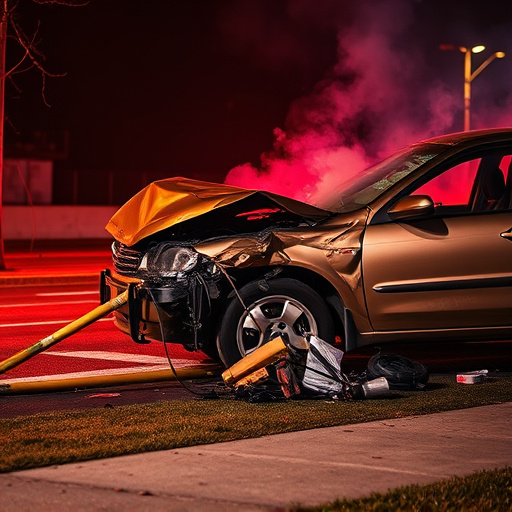 car crash damage